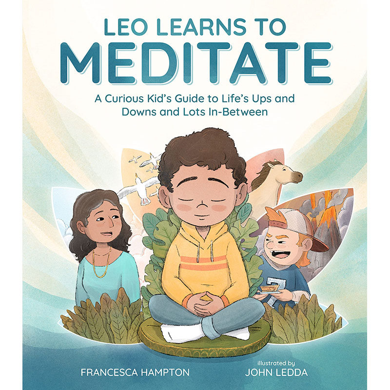 【预售】英文原版 leo learns to meditate 狮子座学习冥想 francesca