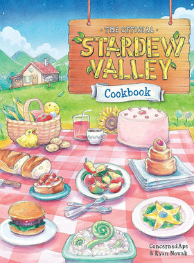 【预售】英文原版 The Official Stardew Valley Cookbook 星露谷物语食谱 Random House Worlds ConcernedApe 健康美食料理书籍
