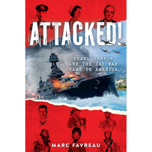 【预售】英文原版Attacked!: Pearl Harbor and the Day War Came to America Hachette Books 被袭击了儿童历史人物传记书籍