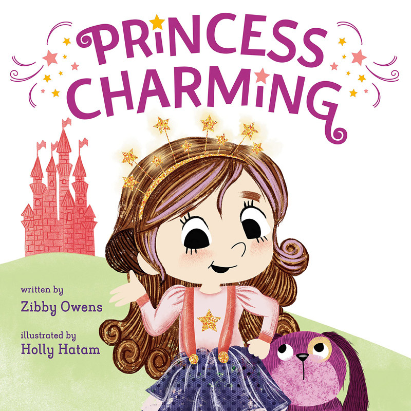 【预售】英文原版 princess charming 精装 迷人的公主 zibby owens