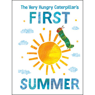 毛毛虫 英文原版 饥饿 预售 Hungry First Caterpillar Eric 科普知识插画绘本儿童书籍 The Carle Summer 第一个夏天 Very