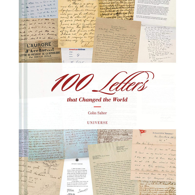 【预售】英文原版 100 letters changed the world 《100封信改变了