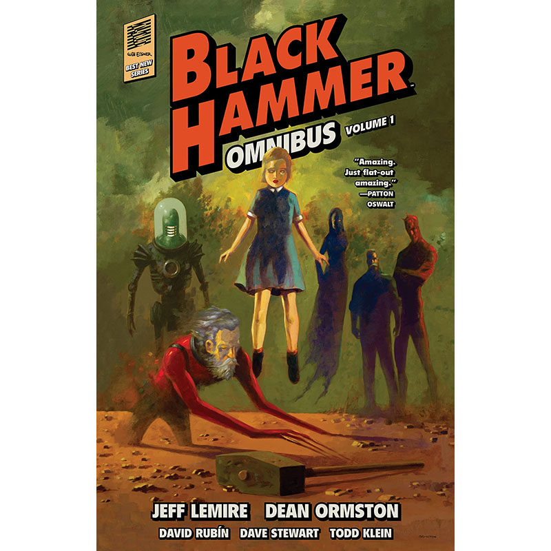 【预售】英文原版 black hammer omnibus volume 1 黑锤综合卷1 jeff