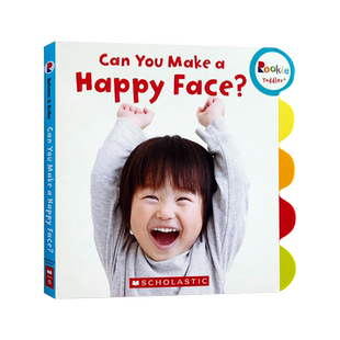 英文原版 Can You Make a Happy Face你能露出快乐的笑容吗 lovevery情绪管理绘本儿童启蒙早教亲子共读图画书儿童书籍