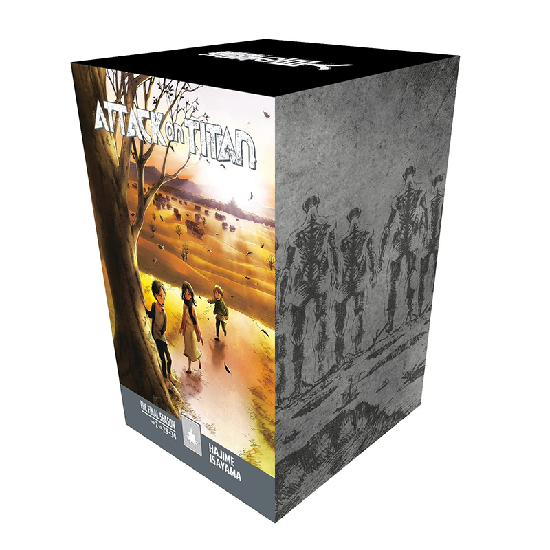 【预售】英文原版 Attack on Titan The Final Season Part 2 Manga Box Set 29-34册 攻击泰坦*后一季第2部 魔法奇幻漫画书籍 书籍/杂志/报纸 漫画类原版书 原图主图