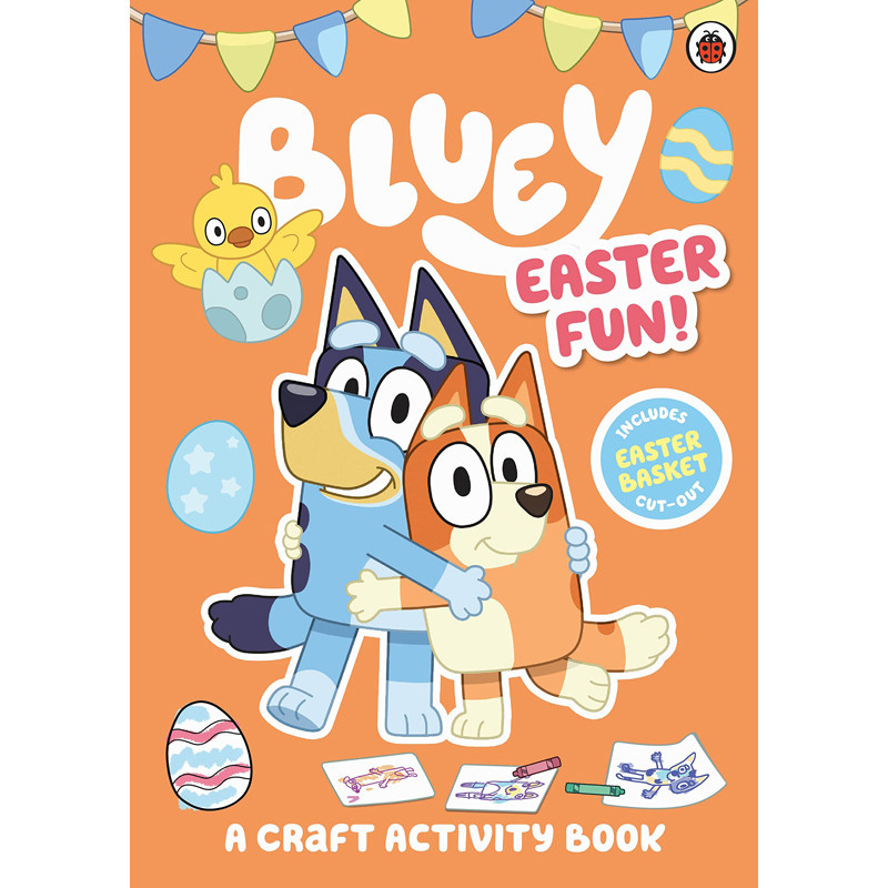 【预售】英文原版 bluey easter fun activity bluey 复活节趣味活动