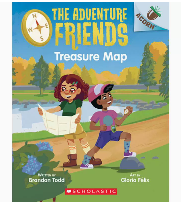 【预售】英文原版 Treasure Map 藏宝图 Scholastic Brandon Todd 课外阅读全彩插图提高阅读信心和流利性儿童书籍 书籍/杂志/报纸 儿童读物原版书 原图主图