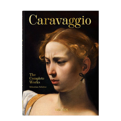 【预售】英文原版TASCHEN40周年纪念版 Caravaggio卡拉瓦乔作品全集 意大利文艺复兴巴洛克风格画册集艺术绘画书籍