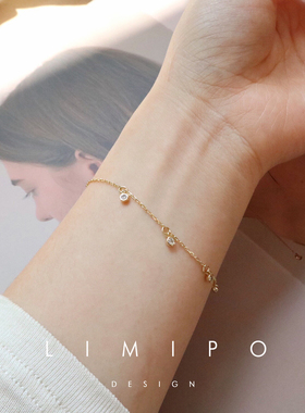 小众纯银韩版高级感冷淡风手链