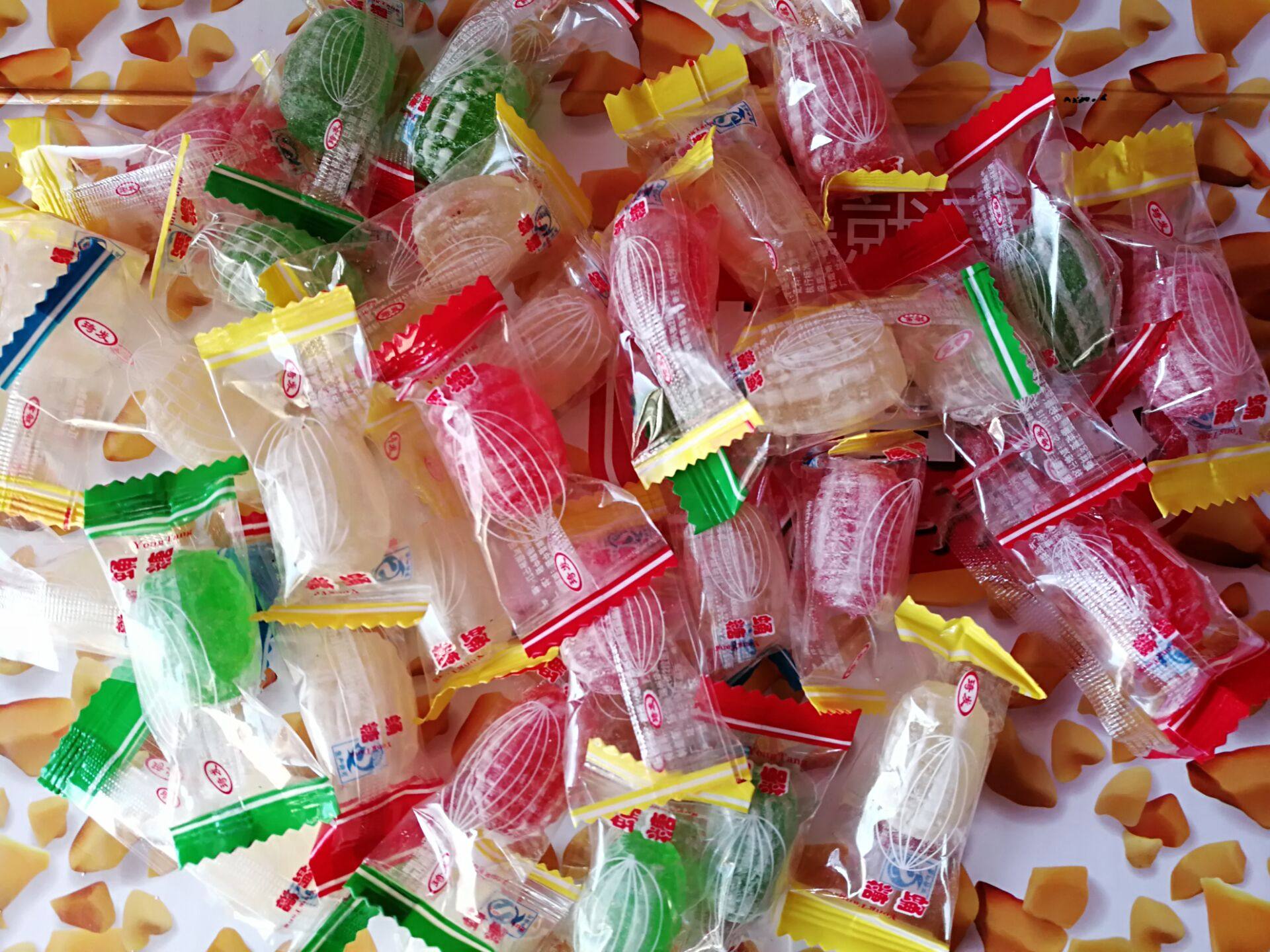 1斤包邮东北老式糖果光腚糖瓜皮糖80后怀旧500克蛹形硬糖独立包装