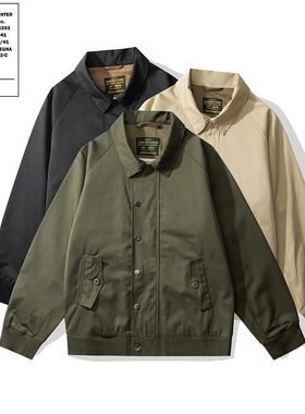 AK男装集市店Harrlington jacket明星翻领哈林顿G9夹克高尔夫夹克