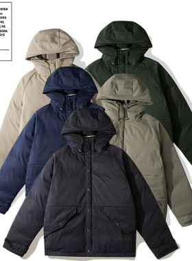 AK男装集市店冬季PARKA山系户外连帽羽绒服派克服御寒雪地服