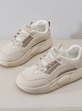 韩版小白鞋女2025秋季新款ins学生休闲街拍鞋女厚底运动板鞋Q226