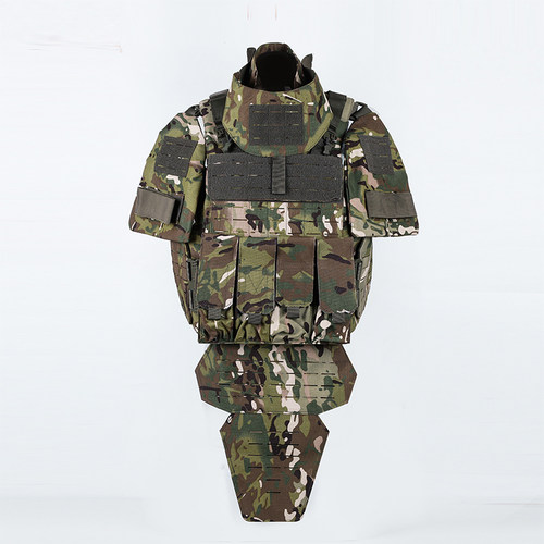 全防护背心装甲野牛战术背心CS快拆马甲勤务执勤molle防护训练服