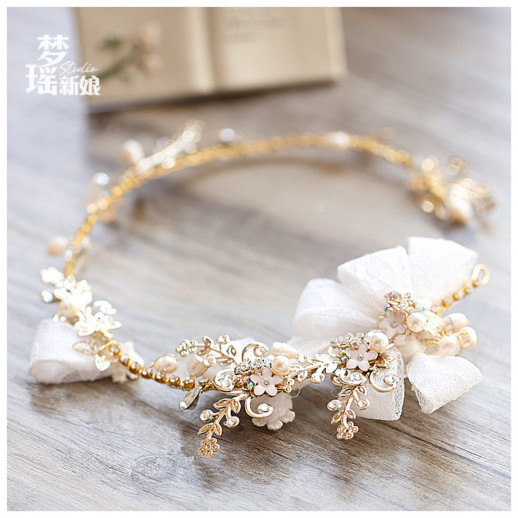 Accessoire cheveux en dentelle - Ref 1200643 Image 4