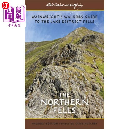 海外直订Northern Fells (Walkers Edition) 北丘陵(步行者版)