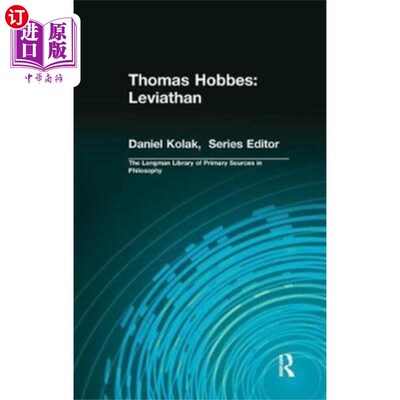 海外直订Thomas Hobbes: Leviathan (Longman Library of Pri... 托马斯·霍布斯:利维坦(朗曼哲学原始资料图书馆)