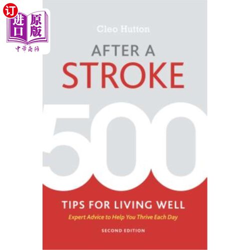 海外直订医药图书After a Stroke: 500 Tips for Living Well 中风后:健康生活的500个小贴士