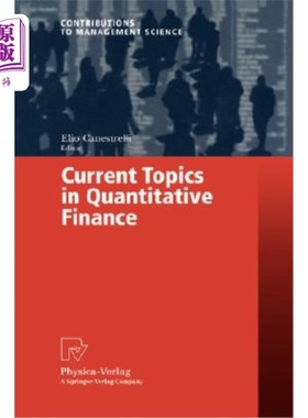 海外直订Current Topics in Quantitative Finance