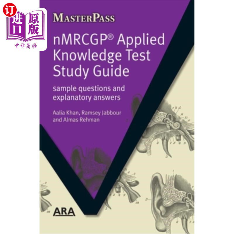 海外直订NMRCGP Applied Knowledge Test Study Guide: Sample Questions and Explanatory Answ NMRCGP应用知识