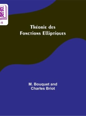 海外直订Théorie des Fonctions Elliptiques 椭圆函数理论