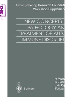 海外直订医药图书New Concepts in Pathology and Treatment of Autoimmune Disorders 自身免疫疾病的病理学和治疗的新概念
