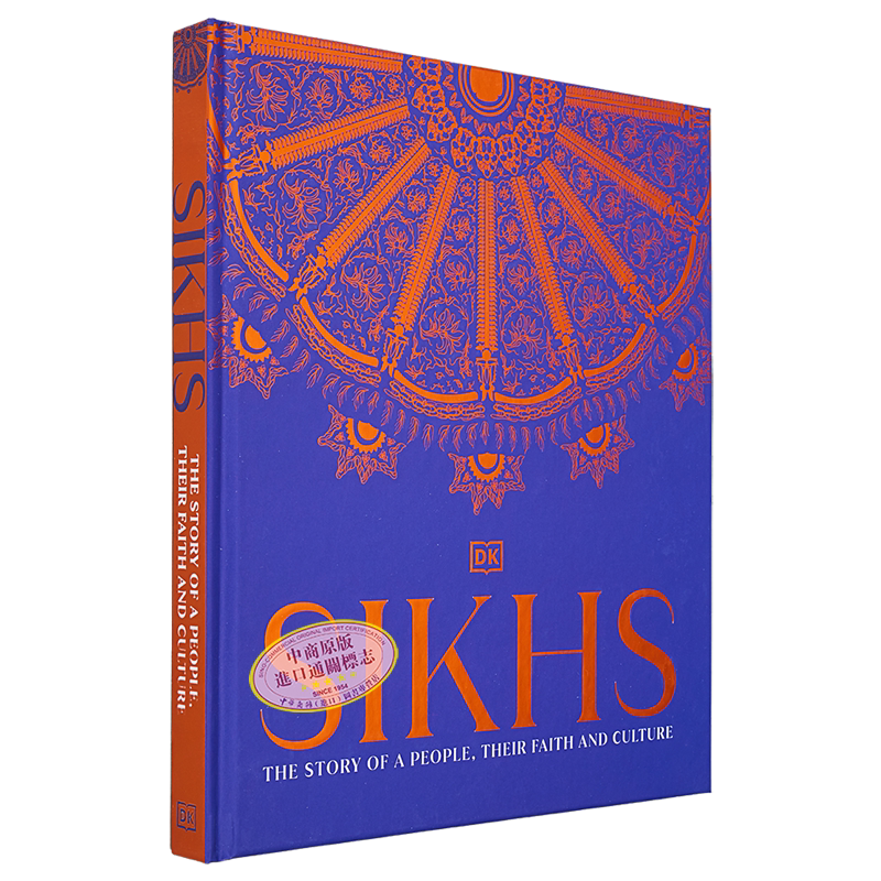 现货 DK 锡克人 视觉历史 Sikhs 英文原版 锡克教的演变【中商原版】