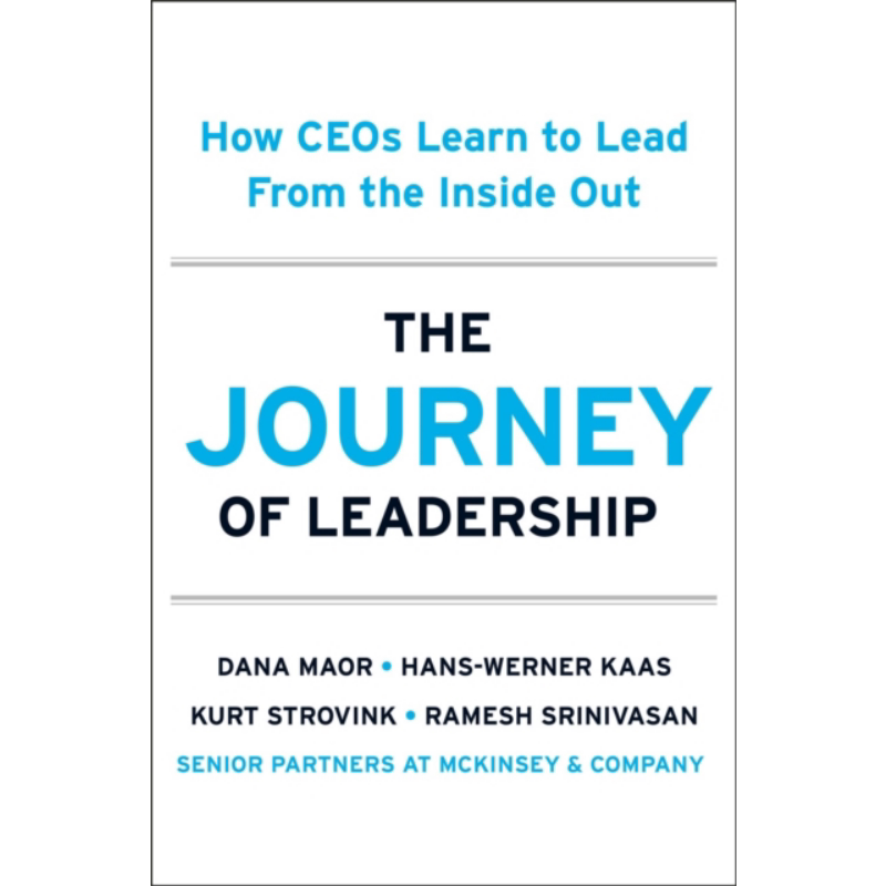 领导力之旅 CEO如何从内到外修炼领导力 The Journey of Leadership 英文原版 Dana Maor 经管励志自我提升【中商原版】