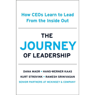 领导力之旅 CEO如何从内到外修炼领导力 The Journey of Leadership 英文原版 Dana Maor 经管励志自我提升【中商原版】