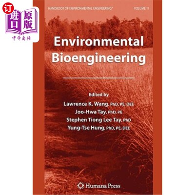 海外直订Environmental Bioengineering 环境生物工程