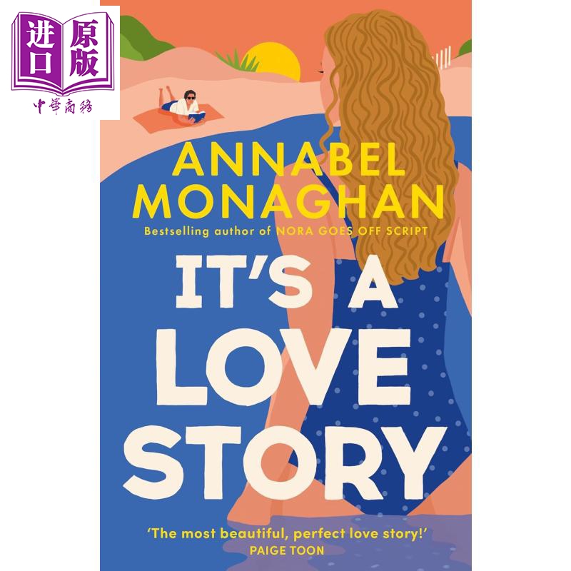 爱情故事 Its a Love Story 英文原版 Annabel Monaghan 现代爱情故事 畅销浪漫小说【中商原版】