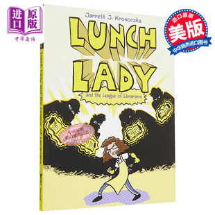 图画图像小说 Lady League Krosoczka Lunch Librarians 小初文学英文原版 桥梁漫画书 食堂阿姨2 中商原版 Jarrett