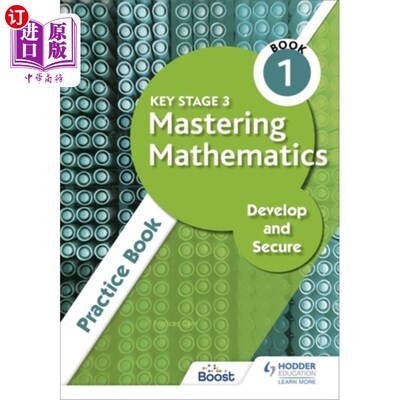 海外直订Key Stage 3 Mastering Mathematics Develop and Se... 关键阶段3掌握数学发展与安全练习册