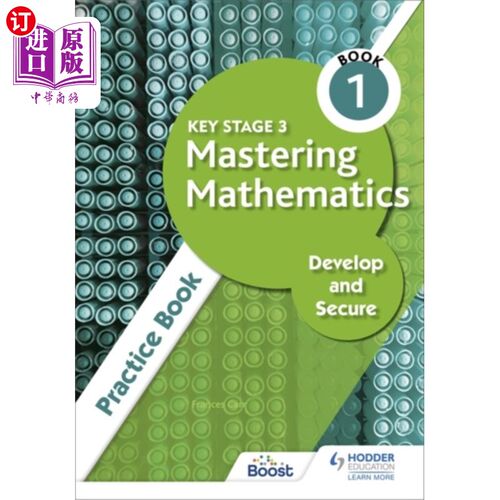 海外直订Key Stage 3 Mastering Mathematics Develop and Se... 关键阶段3掌握数学发展与安全练习册