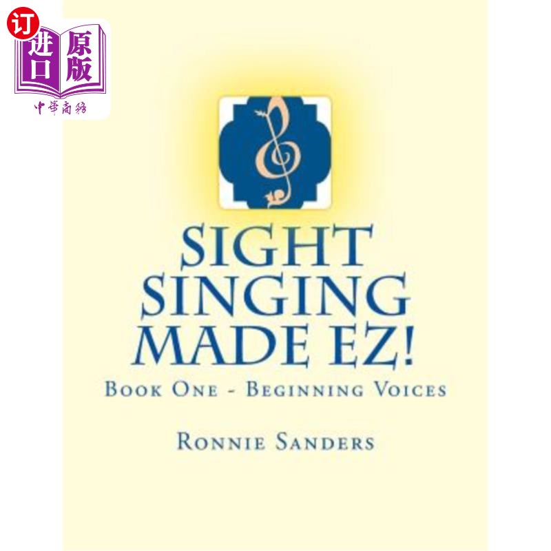 海外直订Sight Singing Made EZ Book 1 视觉歌唱使EZ第一册