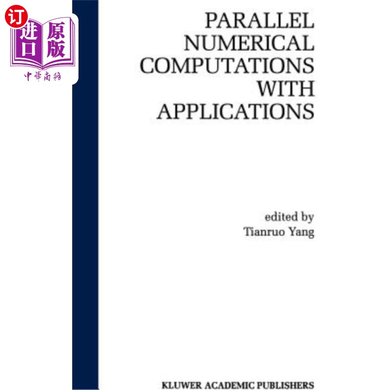 海外直订Parallel Numerical Computation with Applications 并行数值计算与应用