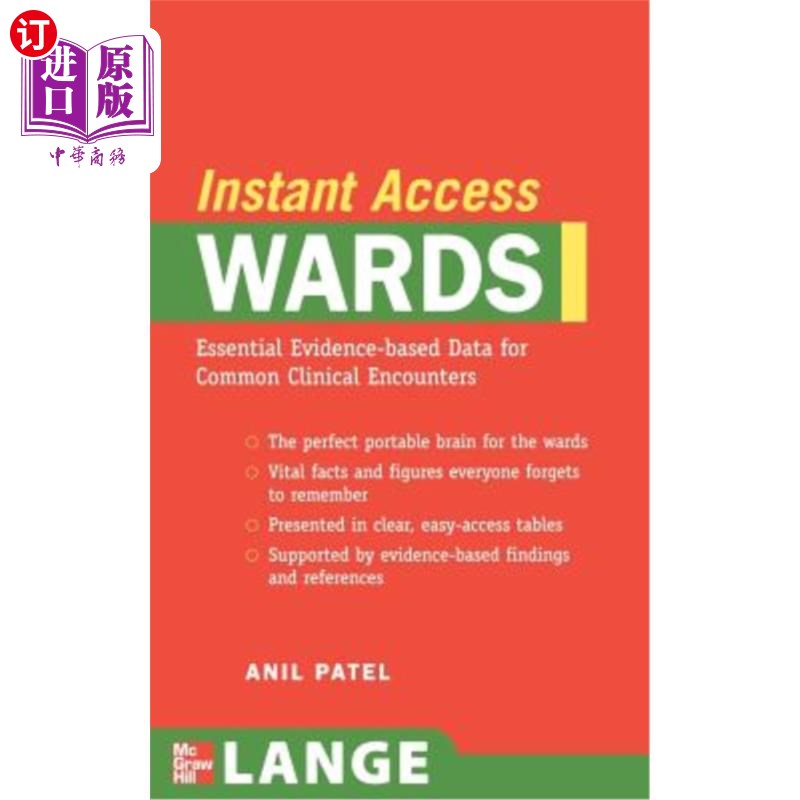 海外直订医药图书Lange Instant Access Wards 兰格即时进入病房