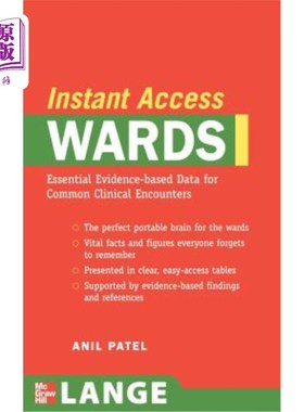 海外直订医药图书Lange Instant Access Wards 兰格即时进入病房