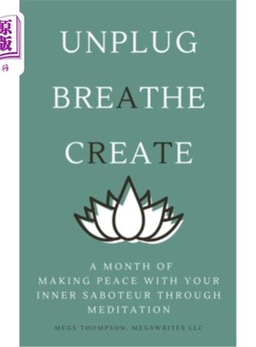 海外直订医药图书A Month of Making Peace With Your Inner Saboteur Through Meditation 通过冥想与你内心的破坏者和平共