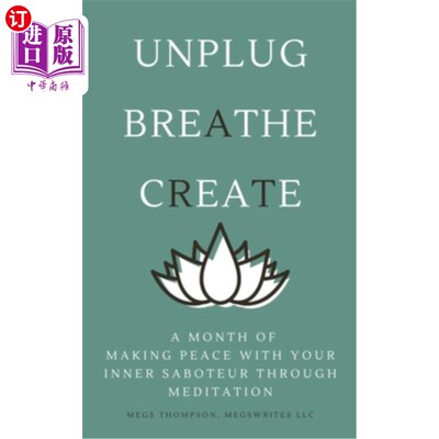 海外直订医药图书A Month of Making Peace With Your Inner Saboteur Through Meditation 通过冥想与你内心的破坏者和平共
