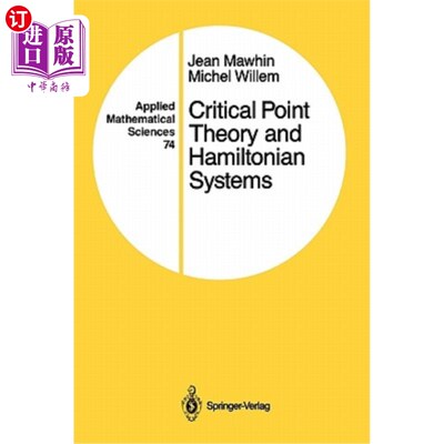 海外直订Critical Point Theory and Hamiltonian Systems 临界点理论与哈密顿系统