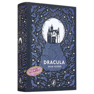 预售 海雀布纹经典 德古拉 Puffin Clothbound Classics Dracula 英文原版 Bram Stoker【中商原版】