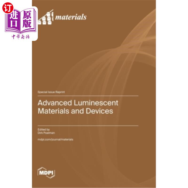 海外直订Advanced Luminescent Materials and Devices 先进发光材料和器件