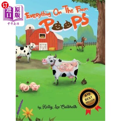 海外直订Everything On The Farm Poops 农场里的所有东西都会大便