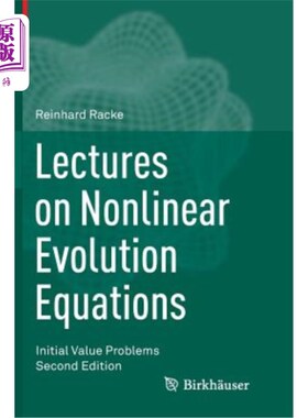 海外直订Lectures on Nonlinear Evolution Equations: Initial Value Problems 非线性发展方程讲座：初值问题