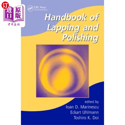 海外直订Handbook of Lapping and Polishing 研磨和抛光手册