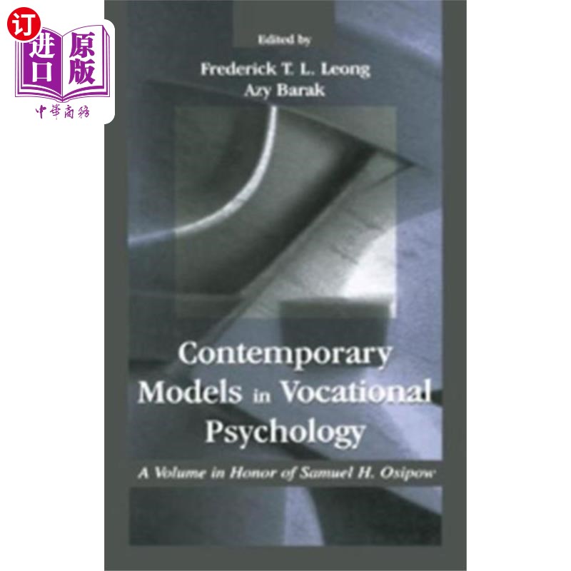 海外直订Contemporary Models in Vocational Psychology 职业心理学的当代模型