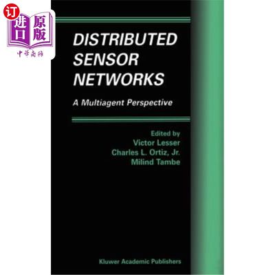 海外直订Distributed Sensor Networks: A Multiagent Perspective 分布式传感器:多代理视角