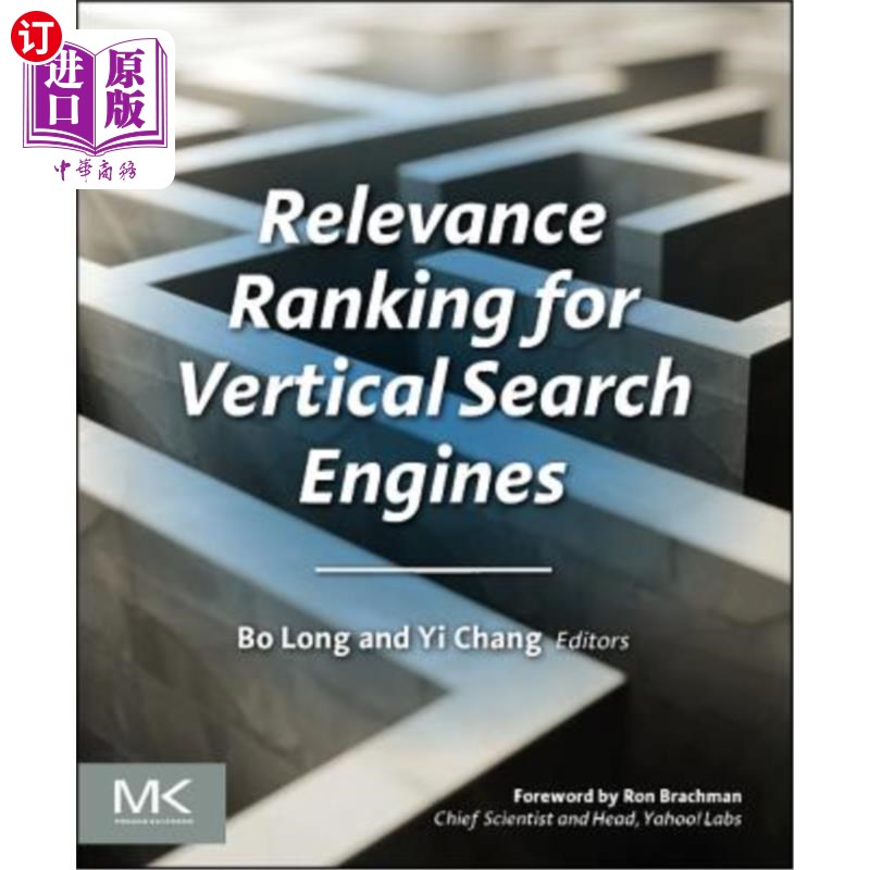 海外直订Relevance Ranking for Vertical Search Engines 垂直搜索引擎的相关性排名
