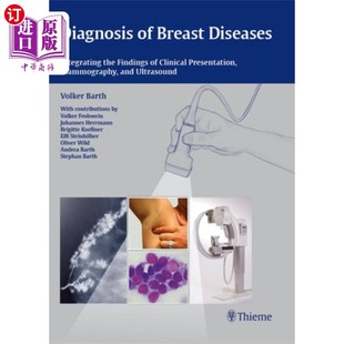 Diagnosis 乳腺疾病 Diseases 诊断 Breast 海外直订医药图书中古英语